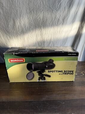 Gordon 20-60 x 60mm Spotting Scope with Adjustable Tripod #94555